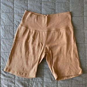 Brown Her Bike Shorts